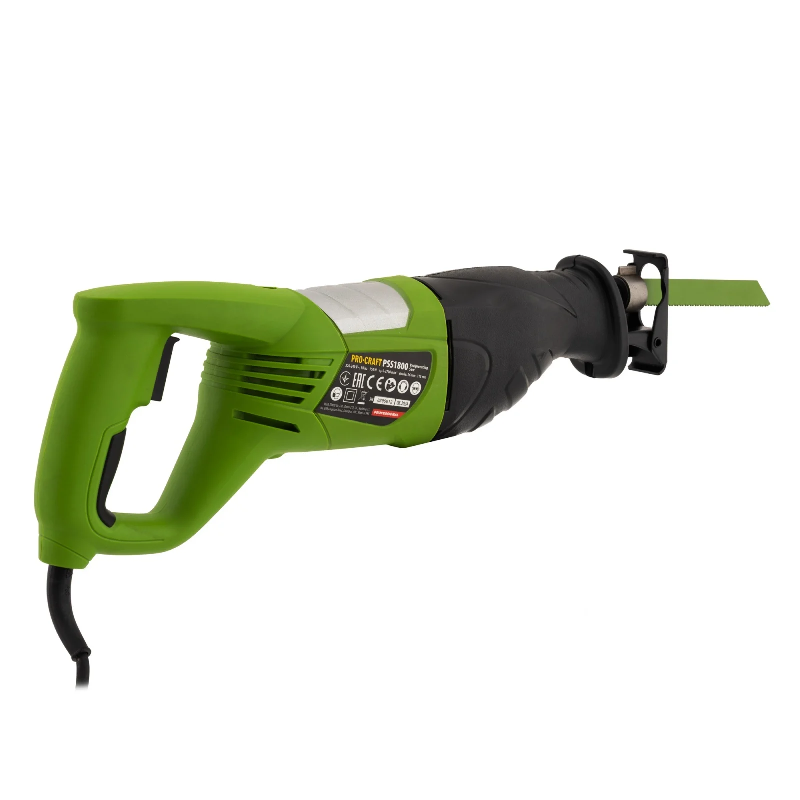 Fierastrau electric tip sabie, 750W, 2700Rpm, 220V, variator, Procraft PSS1800 [4]