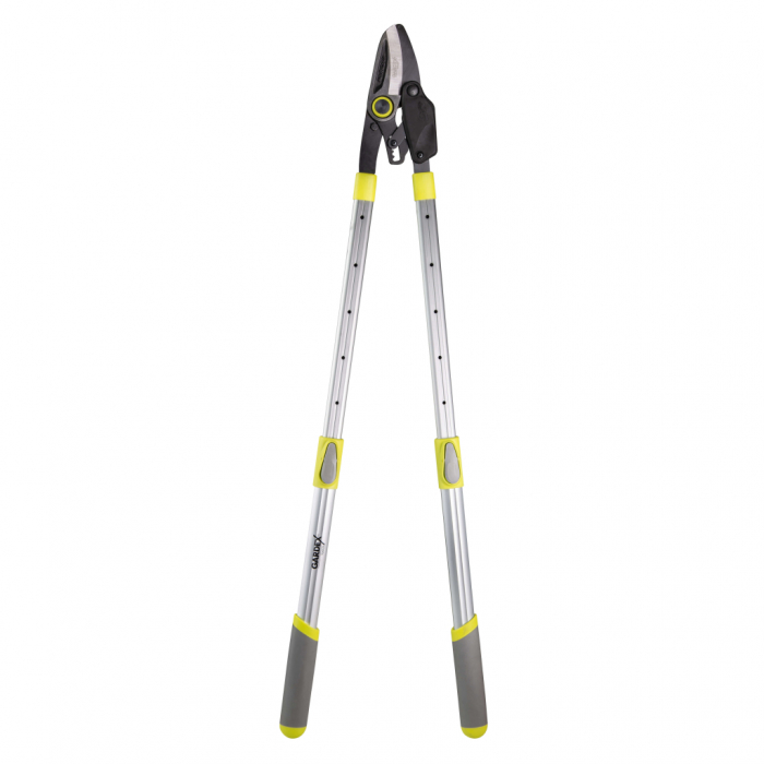Foarfeca crengi telescopica, mecanism clichet, tip nicovală, lungime 70cm, GardeX [3]