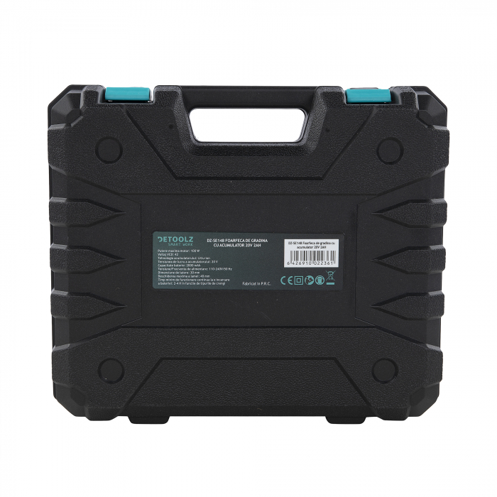 Foarfeca electrica de gradina cu acumulator 20V 2Ah, Detoolz DZ-SE148 [7]