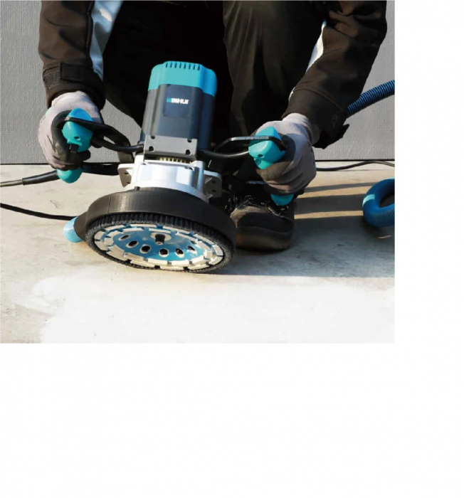Freza, slefuitor pentru pardoseli, beton, 1900W, 3000Rpm, 180MM - BIHUI-CG1900 [4]