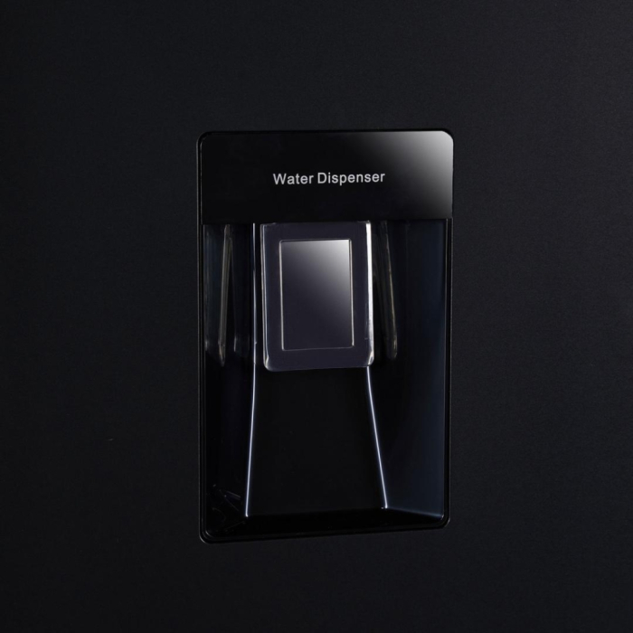 Frigider cu 2 usi, capacitate 413 L, dozator apa, congelator, display digital, compresor inverter, full No FROST, lumina LED, Inox Antracit, HEINNER [2]