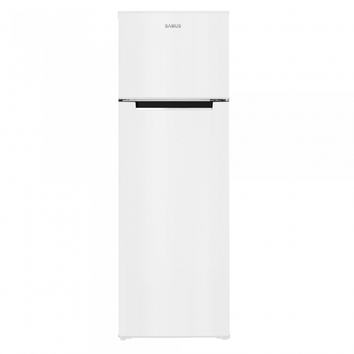 Frigider cu 2 usi, congelator, clasa E, Capacitate 248 L, lumina LED, motor inverter, alb, Samus [7]
