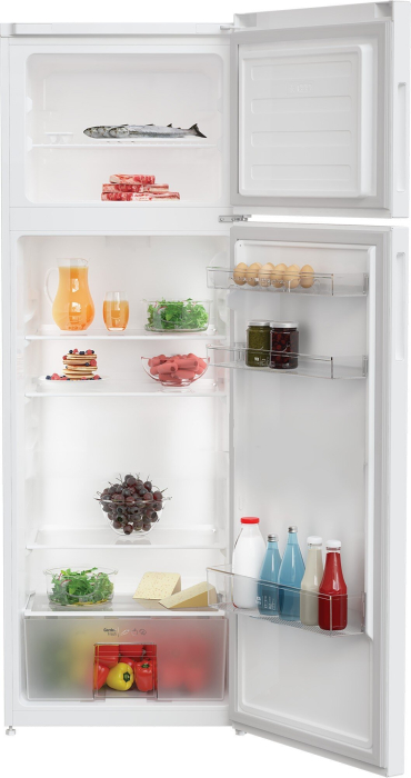 Frigider cu 2 usi, congelator, clasa E, capacitate 306 L, lumina LED, usi reversibile, Alb, ARCTIC [3]