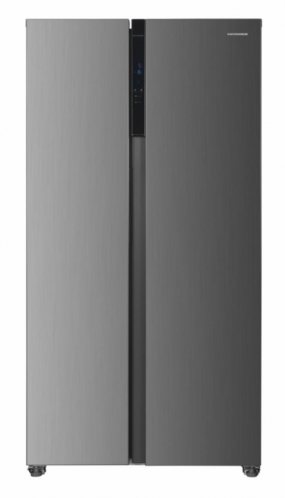 Frigider cu 2 usi, side by side, No-Frost, capacitate 532L, congelator, E++, functie Smart, touch, aspect inox, HEINNER [1]