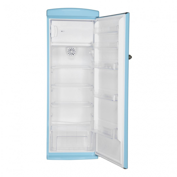 Frigider cu o usa, capacitate 315 L, No-Frost, congelator, bleu, FRAM [2]