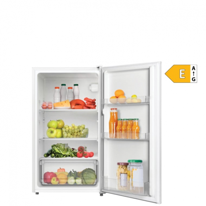 Frigider cu o usa, capacitate 93 L, termostat reglabil, usa reversibila, 3 rafturi sticla, inaltime 85cm, alb, VIVAX [3]
