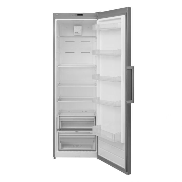 Frigider cu o Ușă HEINNER HF-V401NFXE++, 389 L, Clasa E, Full No Frost, Control Electronic, Super Răcire, Chiller, LED, H 186 cm, Aspect Inox. [2]