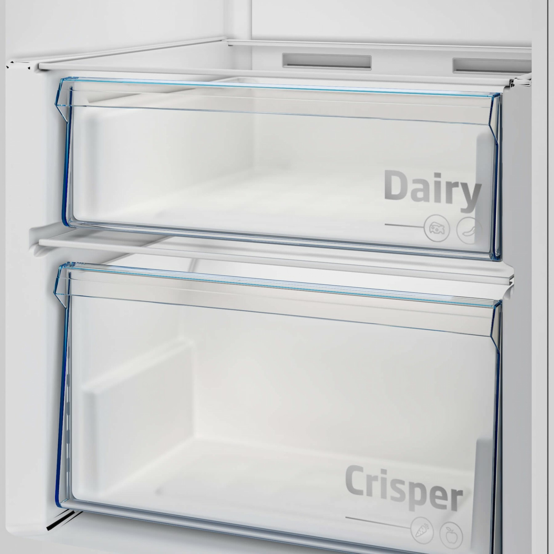 Frigider cu o usa, NO FROST, capacitate 365 L, clasa E, usa reversibila, rafturi sticla, Argintiu, BEKO [7]