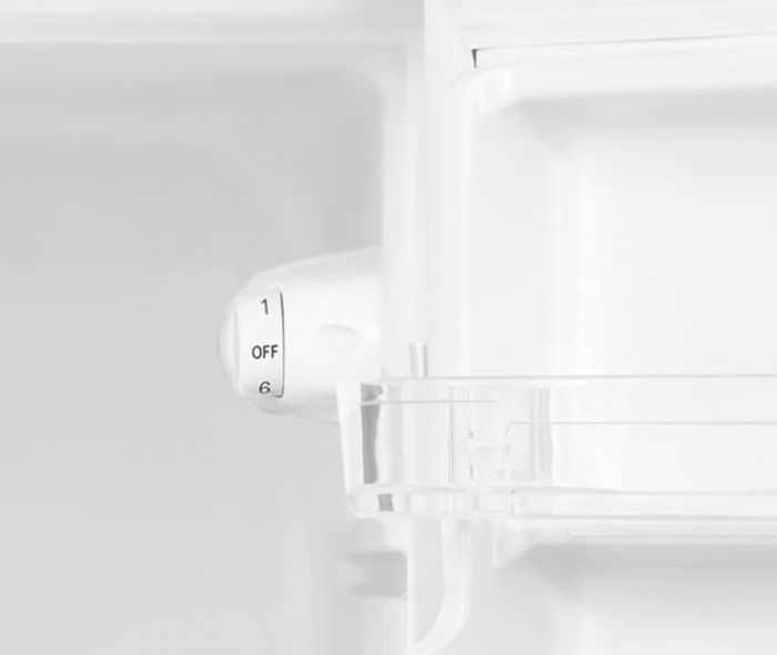 Frigider cu o usa, termostat reglabil, capacitate 131 L, alb, 3 rafturi sticla, lumina interioara, inaltime 85cm, VIVAX [6]