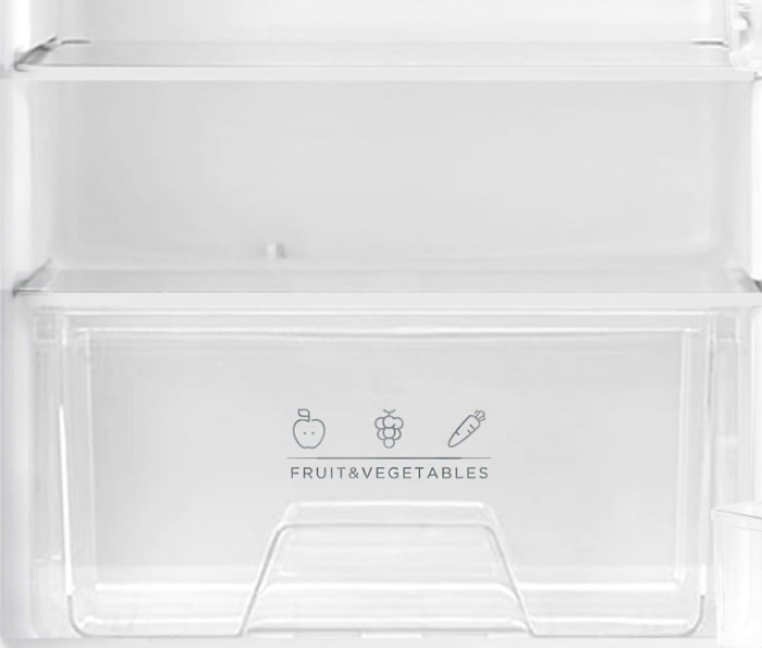 Frigider cu o usa, termostat reglabil, capacitate 131 L, alb, 3 rafturi sticla, lumina interioara, inaltime 85cm, VIVAX [5]