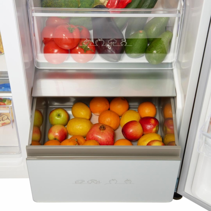 Frigider Side by Side, capacitate 592 L, NO FROST, dozator de apa, compresor inverter, display touch, HEINNER [6]