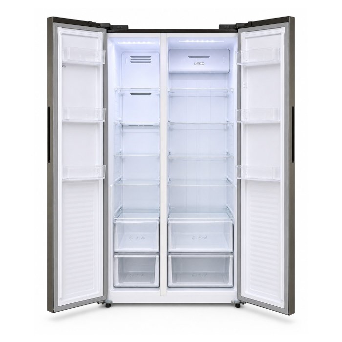 Frigider Side by Side LDK SBS-622NFDS, 622 L, Clasa E, No Frost, Display Touch, Răcire Rapidă, Congelare Rapidă, Mod Inteligent, H 181 cm, Dark Inox. [3]