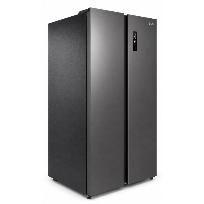 Frigider Side by Side LDK SBS-622NFDS, 622 L, Clasa E, No Frost, Display Touch, Răcire Rapidă, Congelare Rapidă, Mod Inteligent, H 181 cm, Dark Inox. [2]