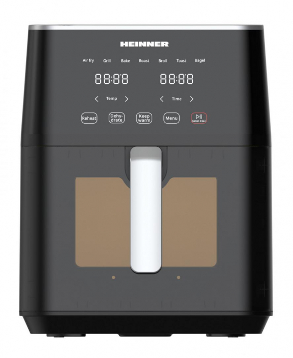Friteuza cu aer cald, Cyclonefry, capacitate 7L, panou digital, 10 programe, 1800W, Heinner [2]