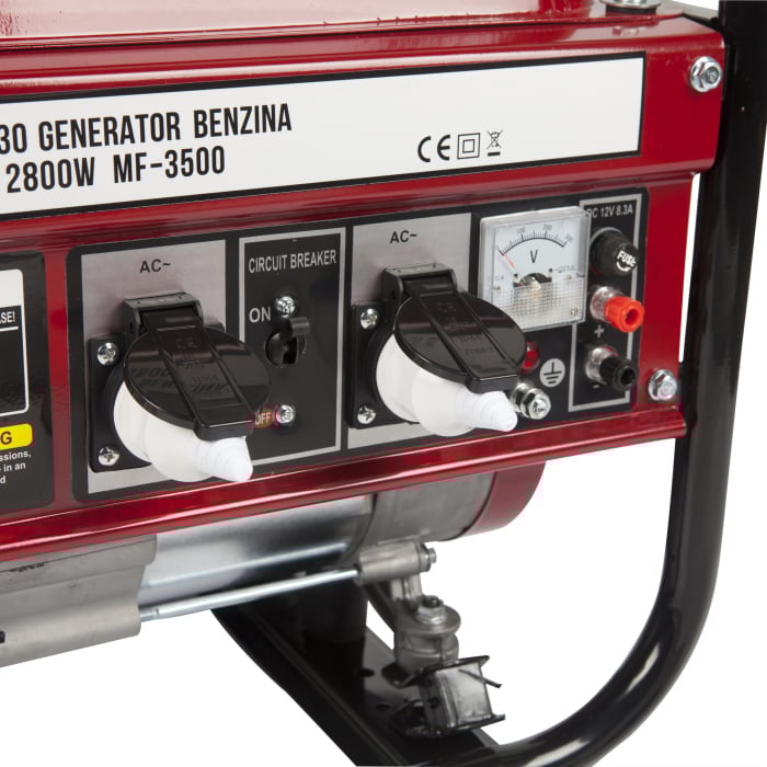 Generator curent electric, 4 cp, 2800W, motor 4 T, 163 Cc, 220V, Micul Fermier [4]