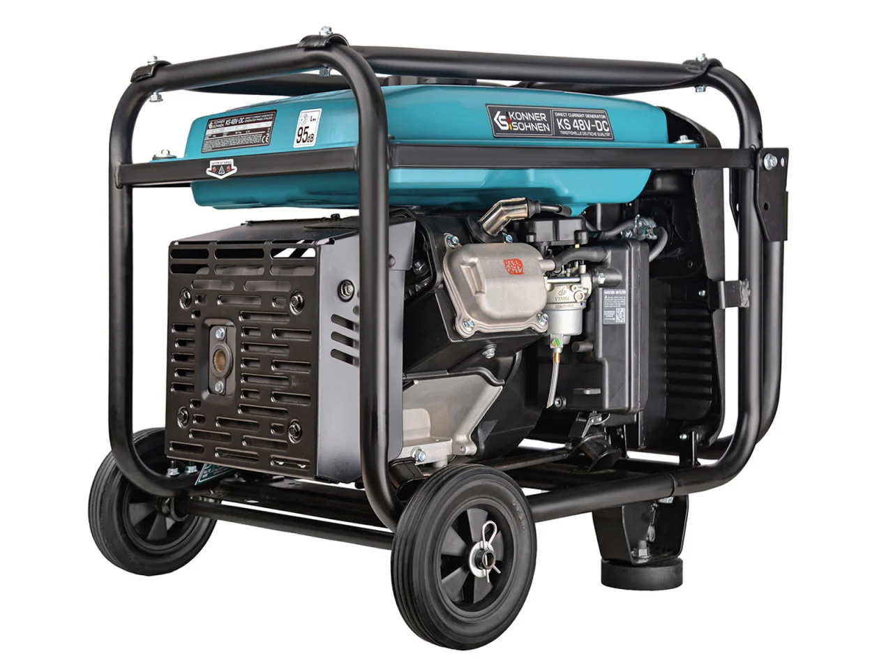 Generator de curent continuu, DC 48-54V, max. 70A, benzina, 4 kw, Konner & Sohnen - KS-48V-DC [5]