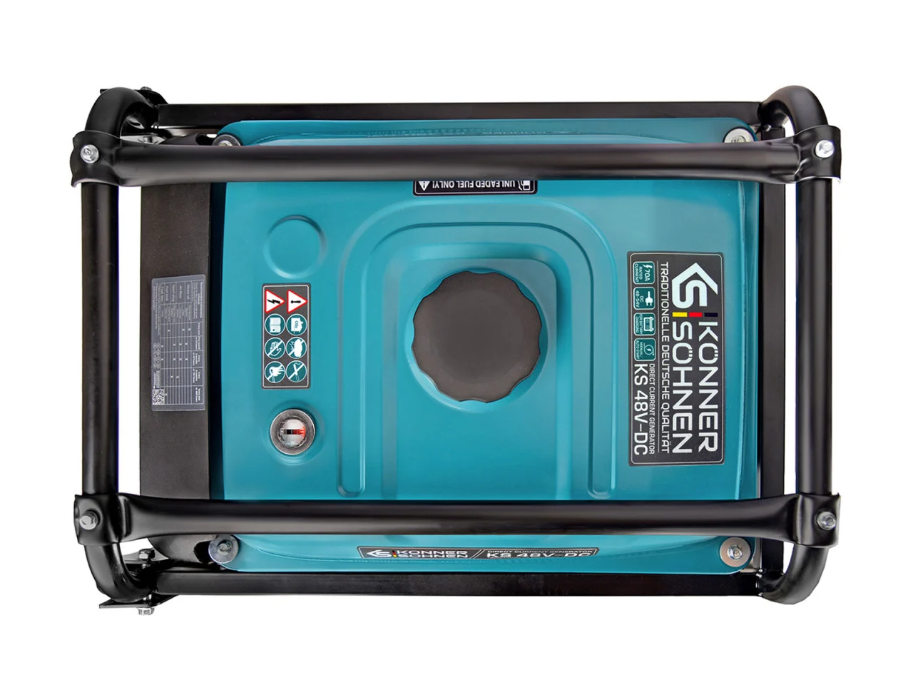 Generator de curent continuu, DC 48-54V, max. 70A, benzina, 4 kw, Konner & Sohnen - KS-48V-DC [6]