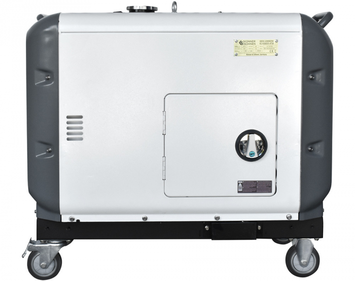 Generator de curent, Diesel, 7.5KW, 230-400V, HEAVY DUTY - INSONORIZAT - KONNER & SOHNEN - KS-9300DE-1/3-ATSR-SUPER-SILENT [5]