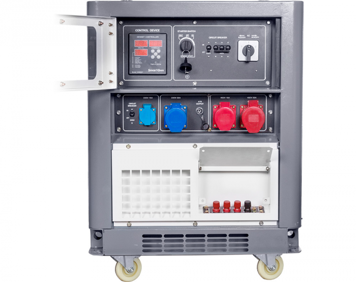 Generator de curent, Diesel, 9KW, 230-400V, HEAVY DUTY - INSONORIZAT - KONNER & SOHNEN - KS-13-2DEW-1/3-ATSR-SILENT [5]