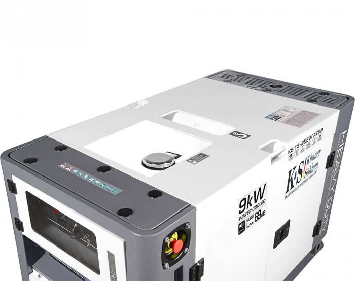 Generator de curent, Diesel, 9KW, 230V, HEAVY DUTY - INSONORIZAT - KONNER & SOHNEN - KS-13-2DEW-ATSR-SILENT [4]