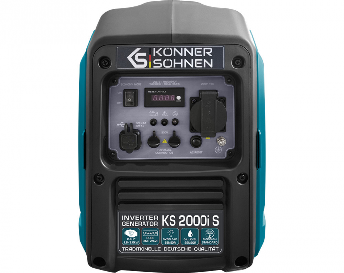 Generator de curent, inverter, 2KW, benzina, insonorizat, 4 timpi, KONNER & SOHNEN - KS-2000I-S [3]