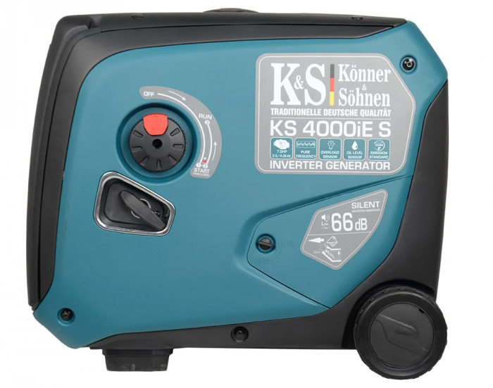 Generator de curent, inverter, 4 KW, benzina, 4 timpi, 230V, insonorizat, KONNER & SOHNEN - KS-4000IE-S [2]