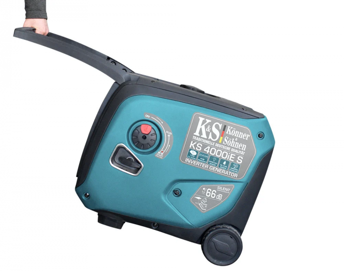 Generator de curent, inverter, 4 KW, benzina, 4 timpi, 230V, insonorizat, KONNER & SOHNEN - KS-4000IE-S [5]