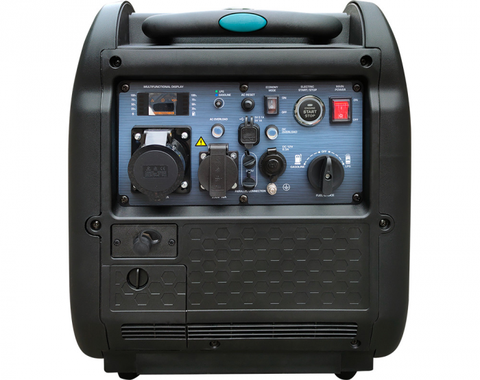 Generator de curent, inverter, 5.5KW, benzina+GPL, 4 timpi, 230V, KONNER & SOHNEN - KS-5500IEG-S [2]