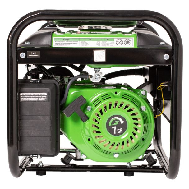Generator de curent pe benzina, Greenfield G-EC4100P, portabil, monofazat, 3 kVA, bobinaj cupru [6]