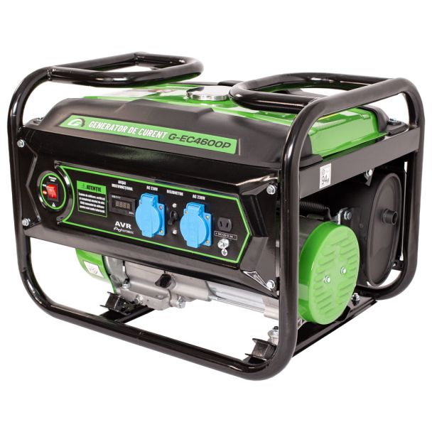 Generator de curent, pe benzina, Greenfield G-EC4600P, portabil, monofazat, 3.3 kVA, bobinaj cupru [3]