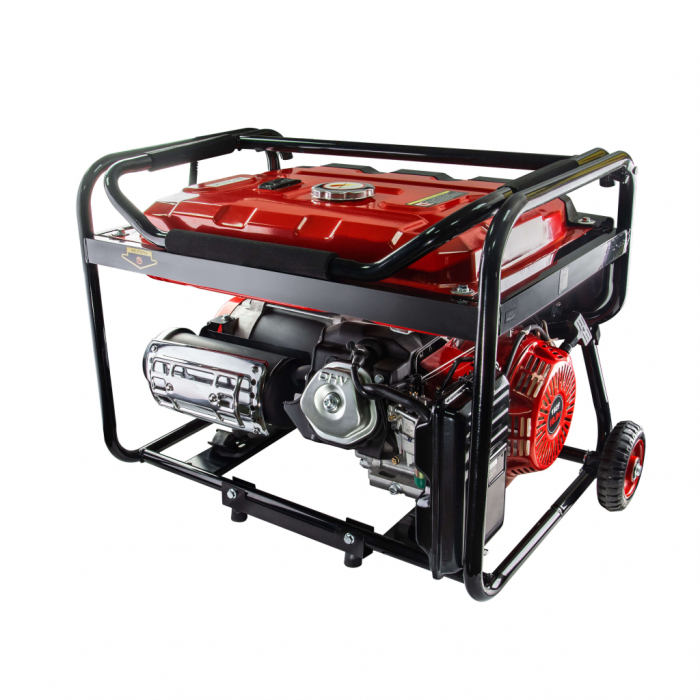 Generator pe benzina, 4 timpi, 7.5kW, pornire electrica, monofazat, 455 Cc, Raider RD-GG12 [3]