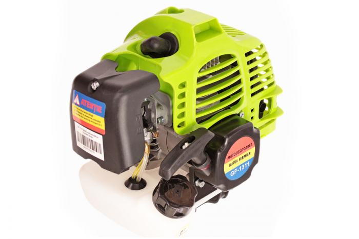 Motocoasa pe benzina, Micul Fermier GF-1311, 3.4 cp, 2.5 kw, 9000 Rpm, accesorii incluse [2]