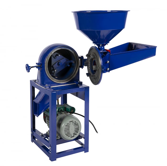 Moara electrica, cereale, faina uscat/umed, peste 250kg, 2.2KW, 9FZ-21, 2800Rpm, Micul Fermier GF-2149 [3]