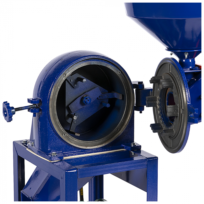 Moara electrica, cereale, faina uscat/umed, peste 250kg, 2.2KW, 9FZ-21, 2800Rpm, Micul Fermier GF-2149 [4]