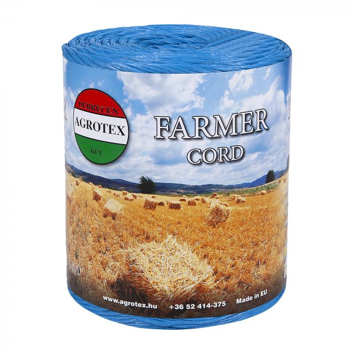 Sfoara din PP rasucit, 400m/kg, bobina 5Kg, pentru balotat, Micul fermier GF-2283 [2]