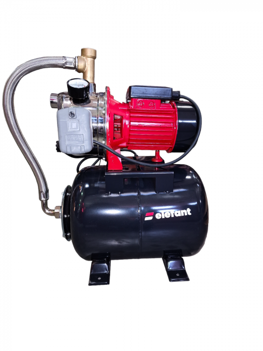 Hidrofor, 25L rezervor, 550W, adancime 8m, 50L/min, 2.8bar, Elefant AutoJS80 [2]