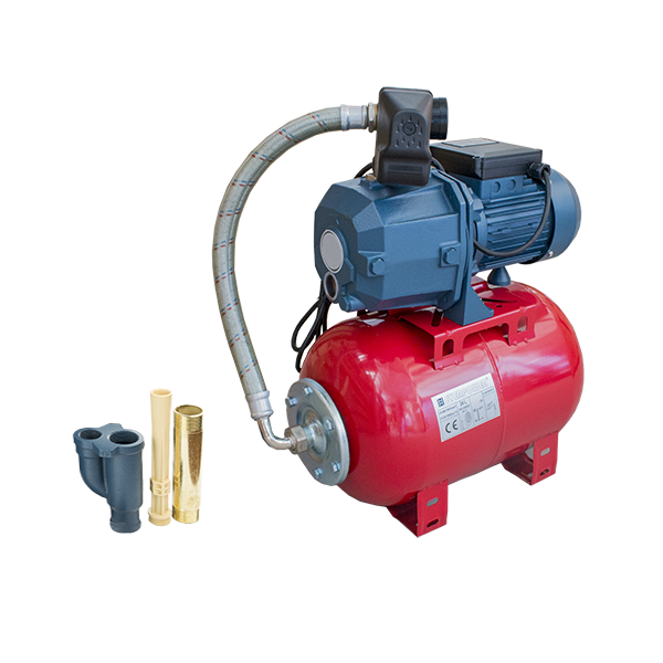 Hidrofor cu ejector, capacitate 24 L, aspiratie 21m, putere 1.1 Kw, 35L/min, EVERPOWER [3]