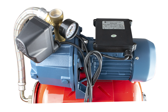 Hidrofor cu ejector, capacitate 24 L, aspiratie 21m, putere 1.1 Kw, 35L/min, EVERPOWER [8]