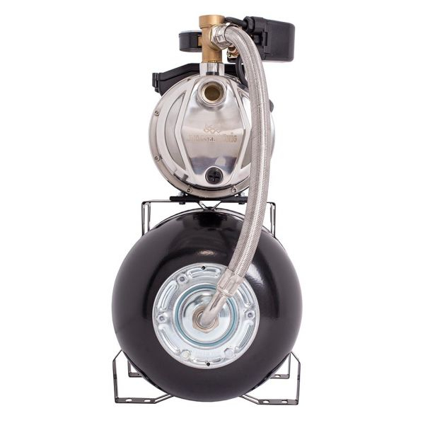 Hidrofor cu pompa autoamorsanta Wasserkonig, corp inox, putere 1300 W, 9 m, debit 4920 l/h, inaltime refulare 55 m, vas de expansiune 24 litri [4]