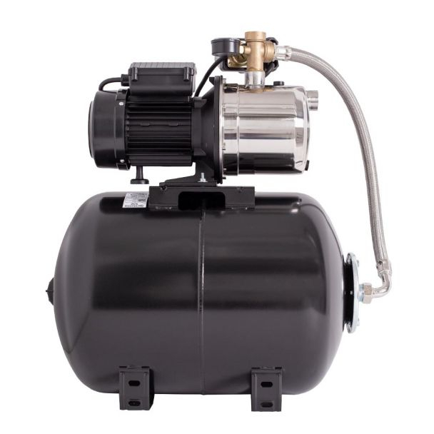 Hidrofor cu pompa autoamorsanta Wasserkonig, inox, putere 1300 W, debit 4920 l/h, inaltime refulare 55 m, vas de expansiune 50 litri [3]