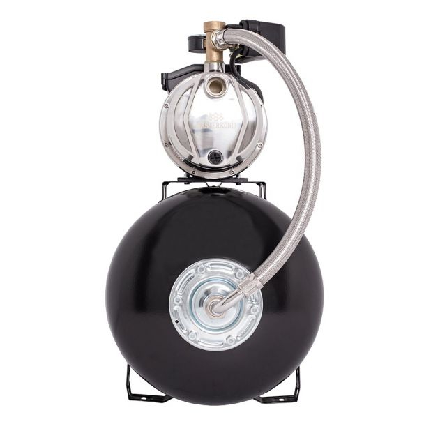 Hidrofor cu pompa autoamorsanta Wasserkonig, inox, putere 1300 W, debit 4920 l/h, inaltime refulare 55 m, vas de expansiune 50 litri [4]