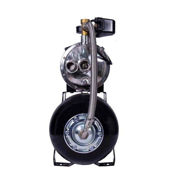 Hidrofor cu pompa de mare adancime Wasserkonig, putere 1200 W, debit 2640 l/h, inaltime refulare 36 m, aspiratie 30 m, vas de expansiune 24 litri [5]