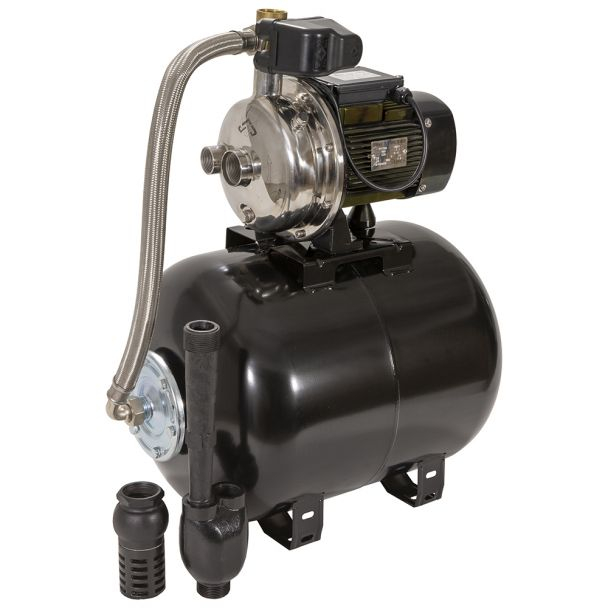Hidrofor cu pompa de mare adancime Wasserkonig, putere 1200 W, debit 2640 l/h, inaltime refulare 36 m, aspiratie 30 m, vas de expansiune 50 litri [2]