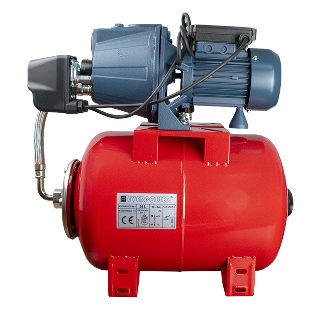 Hidrofor cu pompa din fonta, putere 800 W, capacitate 24 L, 46L/min, JET80, EVERLINE [3]