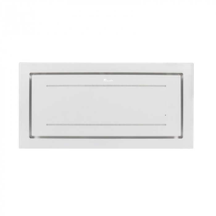 Hota de tavan Tornado Blizzar 1200 (90), clasa A, 1 motor Turbo, latime 90 cm, 4 viteze, absorbtie 1200 m3/ora, filtru anti-grasimi aluminiu 5 straturi, Alb [5]