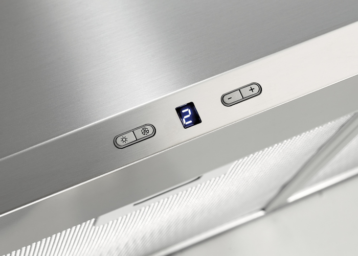 Hota decorativa, inox, 1 motor, 3 + 1 viteze, Turbo, absorbtie 600 m³/h, latime 60 cm, PYRAMIS [3]