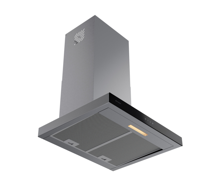 Hota decorativa, inox, 60 cm, lumina LED, touch control, clasa A, 760 m³/h, filtre aluminiu, PYRAMIS [2]