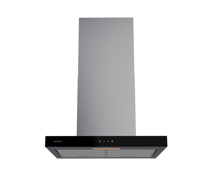 Hota decorativa, inox, 60 cm, lumina LED, touch control, clasa A, 760 m³/h, filtre aluminiu, PYRAMIS [3]