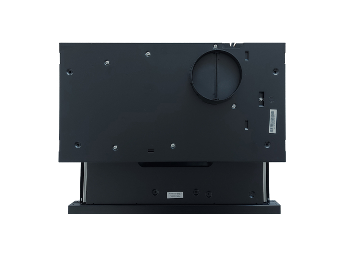 Hota telescopica, 2 viteze, absorbtie 260 m³/h, 1 motor, latime 60 cm, negru, PYRAMIS [2]