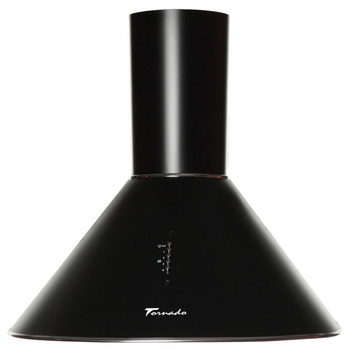 Hota tip Cupola Tornado Violla 750 (50) LED, 1 motor Turbo, latime 50 cm, 3 viteze, absorbtie 750 m3/ora, filtru anti-grasimi aluminiu 5 straturi, Negru [4]